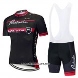 2020 Maillot Ciclismo Kuota Noir Rouge Manches Courtes et Cuissard