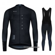 2020 Maillot Ciclismo NDLSS Noir Manches Longues et Cuissard