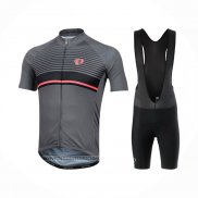 2021 Maillot Cyclisme Pearl Izumi Profond Gris Manches Courtes et Cuissard