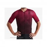 2021 Maillot Cyclisme Specialized Noir Rouge Manches Courtes et Cuissard