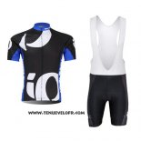 2015 Maillot Ciclismo Pearl Izumi Noir et Blanc Manches Courtes et Cuissard