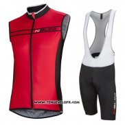 2016 Gilet Coupe-vent Nalini Noir et Rouge