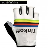 2016 Saxo Bank Tinkoff Gants Ete Ciclismo Blanc