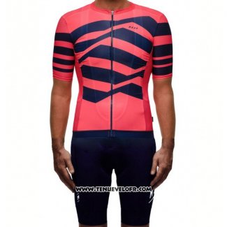 2017 Maillot Ciclismo MAAP M-Flag Pro Rouge Manches Courtes et Cuissard