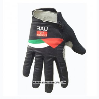 2017 UAE Gants Doigts Longs Ciclismo