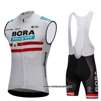 2018 Gilet Coupe-vent Bora L'autriche Blanc