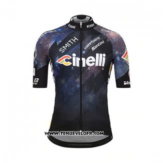 2018 Maillot Ciclismo Cinelli Noir Manches Courtes et Cuissard