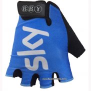 2018 Sky Gants Ete Ciclismo Bleu