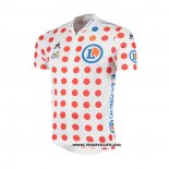 2019 Maillot Ciclismo Tour DE France Blanc Rouge Manches Courtes et Cuissard(3)