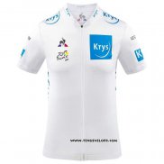 2020 Maillot Ciclismo Tour DE France Blanc Manches Courtes et Cuissard(2)