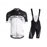 2021 Maillot Cyclisme Nalini Noir Blanc Manches Courtes et Cuissard