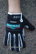 2014 Europcar Gants Doigts Longs Ciclismo Noir