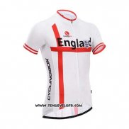 2014 Maillot Ciclismo Fox Cyclingbox Brillant Blanc Manches Courtes et Cuissard