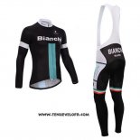 2015 Maillot Ciclismo Bardiani Ml Noir et Bleu Manches Courtes et Cuissard