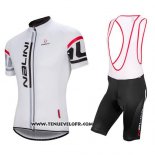 2016 Maillot Ciclismo Nalini Blanc Manches Courtes et Cuissard