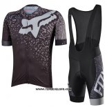 2017 Maillot Ciclismo Fox Ascent Comp Gris Manches Courtes et Cuissard