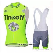 2019 Gilet Coupe-vent Tinkoff Vert