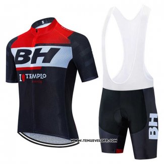 2020 Maillot Ciclismo BH Templo Rouge Blanc Noir Manches Courtes et Cuissard