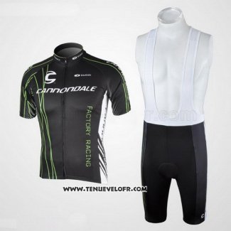 2010 Maillot Ciclismo Cannondale Noir Manches Courtes et Cuissard