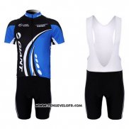 2011 Maillot Ciclismo Giant Bleu Manches Courtes et Cuissard