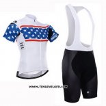 2015 Maillot Ciclismo Assos Blanc et Bleu Manches Courtes et Cuissard