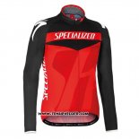 2016 Maillot Ciclismo Specialized Ml Noir et Rouge Manches Longues et Cuissard