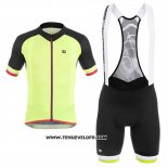2017 Maillot Ciclismo Giordana Jaune Manches Courtes et Cuissard