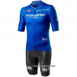 2020 Maillot Cyclisme Giro d'Italia Bleu Manches Courtes et Cuissard