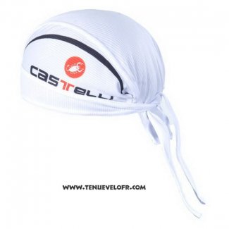 2012 Castelli Foulard Ciclismo Blanc