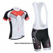 2014 Maillot Ciclismo Nalini Rouge et Blanc Manches Courtes et Cuissard