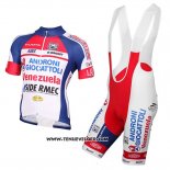 2015 Maillot Ciclismo Androni Giocattoli Blanc Manches Courtes et Cuissard