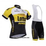 2015 Maillot Ciclismo Lotto NL Jumbo Jaune Manches Courtes et Cuissard