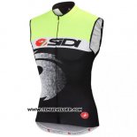 2016 Gilet Coupe-vent SIDI Noir et Vert