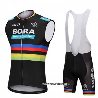 2018 Gilet Coupe-vent Bora Noir