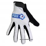 2020 FDJ Gants Doigts Longs Blanc Noir