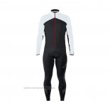 2021 Maillot Cyclisme Mavic Blanc Manches Longues et Cuissard