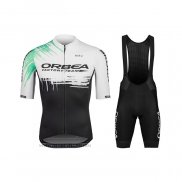 2021 Maillot Cyclisme Orbea Blanc Noir Manches Courtes et Cuissard