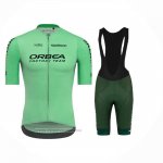 2021 Maillot Cyclisme Orbea Vert Manches Courtes et Cuissard