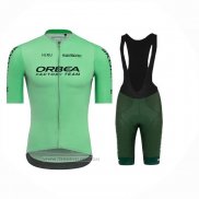 2021 Maillot Cyclisme Orbea Vert Manches Courtes et Cuissard