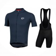 2021 Maillot Cyclisme Pearl Izumi Profond Bleu Manches Courtes et Cuissard