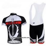 2011 Maillot Ciclismo Craft Blanc et Noir Manches Courtes et Cuissard