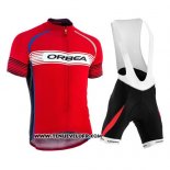 2015 Maillot Ciclismo Orbea Rouge Manches Courtes et Cuissard