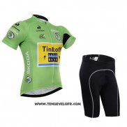 2015 Maillot Ciclismo Saxobank Lider Vert Manches Courtes et Cuissard