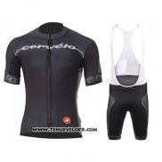 2016 Maillot Ciclismo Castelli Cervelo et Noir Manches Courtes et Cuissard