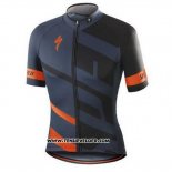 2016 Maillot Ciclismo Specialized Orange et Gris Manches Courtes et Cuissard