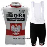 2017 Gilet Coupe-vent Bora Blanc et Rouge