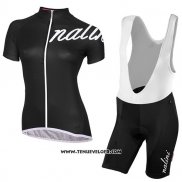 2017 Maillot Ciclismo Femme Nalini Wave Profond Noir Manches Courtes et Cuissard