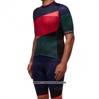 2017 Maillot Ciclismo MAAP Rouge Manches Courtes et Cuissard