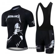 2020 Maillot Ciclismo James Noir Manches Courtes et Cuissard