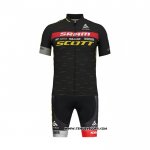 2020 Maillot Ciclismo Scott Sram Noir Manches Courtes et Cuissard